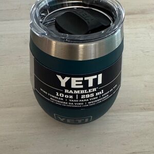 YETI Rambler 10oz Wine Tumbler in Dark Teal